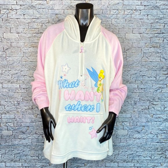 Disney Jackets & Blazers - Disney What I Want When I Want Tink Hoodie